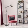 134856 2 cerna stojaci lampa aristeo pro zarovku e27
