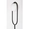 134919 2 cerna stojaci lampa ghita pro zarovku e27