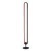 134922 2 cerna stojaci led rgb lampa barto 19w s do