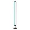 134922 3 cerna stojaci led rgb lampa barto 19w s do