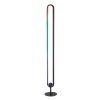 134922 5 cerna stojaci led rgb lampa barto 19w s do