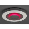 134994 4 bile stropni led svitidlo calvin 500mm 40w rgb cct s do
