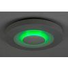 134994 6 bile stropni led svitidlo calvin 500mm 40w rgb cct s do