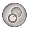 135006 4 chromove stropni led svitidlo celinda 400mm 40w