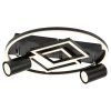 135030 1 cerne stropni led svitidlo aztec 395mm 40w