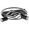 135030 2 cerne stropni led svitidlo aztec 395mm 40w