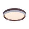 135276 1 hnede stropni led svitidlo fontana 390mm 24w