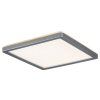 135315 1 stribrne stropni led svitidlo lambert hranate 250x250mm 15w ip44