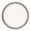 135312 5 stribrne stropni led svitidlo lambert kulate 280mm 15w ip44