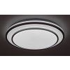 135342 5 stribrne stropni led svitidlo lupita 490mm 40w cct s do