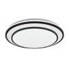 135339 2 cerne stropni led svitidlo lupita 490mm 40w cct s do