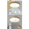 135471 5 stropni led svitidlo sherwood s dekorem dreva 490mm 50w cct s do