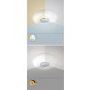 135468 5 bile stropni led svitidlo tayla kulate 500mm 60w cct s do