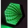 133929 4 cerna led rgb nabijeci lampa jocker 1w s do