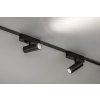 134733 7 cerny listovy led reflektor litrack spot 1f 6w