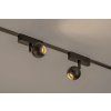 134739 6 cerny listovy led reflektor kulovy litrack spot 1f 5w