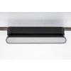 134763 5 cerne listove led svitidlo 220mm litrack line 1f 12w polohovatelne