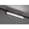 134763 7 cerne listove led svitidlo 220mm litrack line 1f 12w polohovatelne