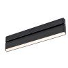 134766 3 cerne listove led svitidlo 330mm litrack line 1f 16w polohovatelne