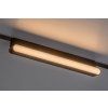 134766 6 cerne listove led svitidlo 330mm litrack line 1f 16w polohovatelne