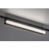 134766 7 cerne listove led svitidlo 330mm litrack line 1f 16w polohovatelne