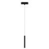 134772 1 cerne listove zavesne led svitidlo 30mm litrack pend 1f 5w