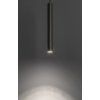 134772 3 cerne listove zavesne led svitidlo 30mm litrack pend 1f 5w