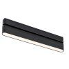 134790 2 smart tuya cerne listove led svitidlo 330mm litrack line 1f 13w cct polohovatelne