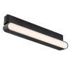 134787 3 smart tuya cerne listove led svitidlo 220mm litrack line 1f 7w cct polohovatelne