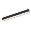 134781 1 smart tuya cerne listove led svitidlo 330mm litrack line 1f 13w cct