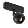 134802 3 smart tuya cerny listovy led reflektor kulovy litrack spot 1f 5w cct