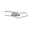 135078 2 stribrne stropni led svitidlo athelstan 500mm 40w