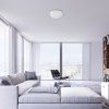 135147 5 stribrne stropni led svitidlo engon 380mm 24w