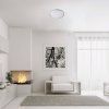 135144 5 stribrne stropni led svitidlo engon 270mm 18w