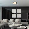 135240 5 cerne stropni led svitidlo epora 390mm 25w
