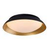 135246 1 cerno zlate stropni led svitidlo hafsa 300mm 20w