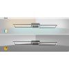135642 8 smart wifi cerne stropni led svitidlo nefertum 1020mm 38w cct s do