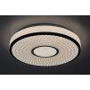 135663 2 cerne stropni led svitidlo sedona2 395mm 24w