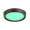 136452 4 hnede stropni led svitidlo mokka 410mm 24w rgb cct s do