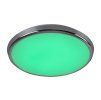 136455 5 chromove stropni led svitidlo balthasar 300mm 18w rgb cct s do