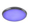 136455 6 chromove stropni led svitidlo balthasar 300mm 18w rgb cct s do