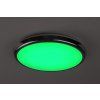 136455 7 chromove stropni led svitidlo balthasar 300mm 18w rgb cct s do