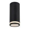 136464 1 cerne stropni svitidlo senobia 120mm pro zarovku gu10