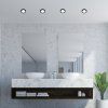136482 2 cerne vestavene led svitidlo coco 85mm 3w ip44