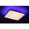 136491 4 bile stropni led svitidlo faramir 300x300mm 18w rgb cct s do