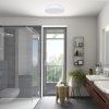 136524 4 bile stropni led svitidlo samira kulate 420mm 48w ip44