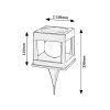 136395 5 solarni zahradni svitidlo zapichovaci holne 0 3w
