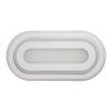 135726 4 bile stropni led svitidlo prue 200x400mm 40w