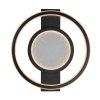 139029 4 cerne stropni led svitidlo aranis 430mm 50w