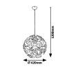 134637 2 detsky zavesny lustr birdy pro zarovku 3x e14